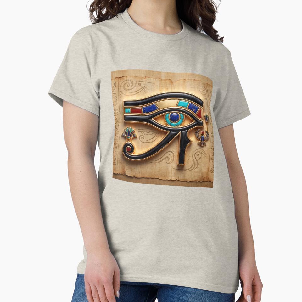 Eye of Horus – Ancient Egyptian Shadow Work Symbol Art Spiritual Healing Design by GulfSignature