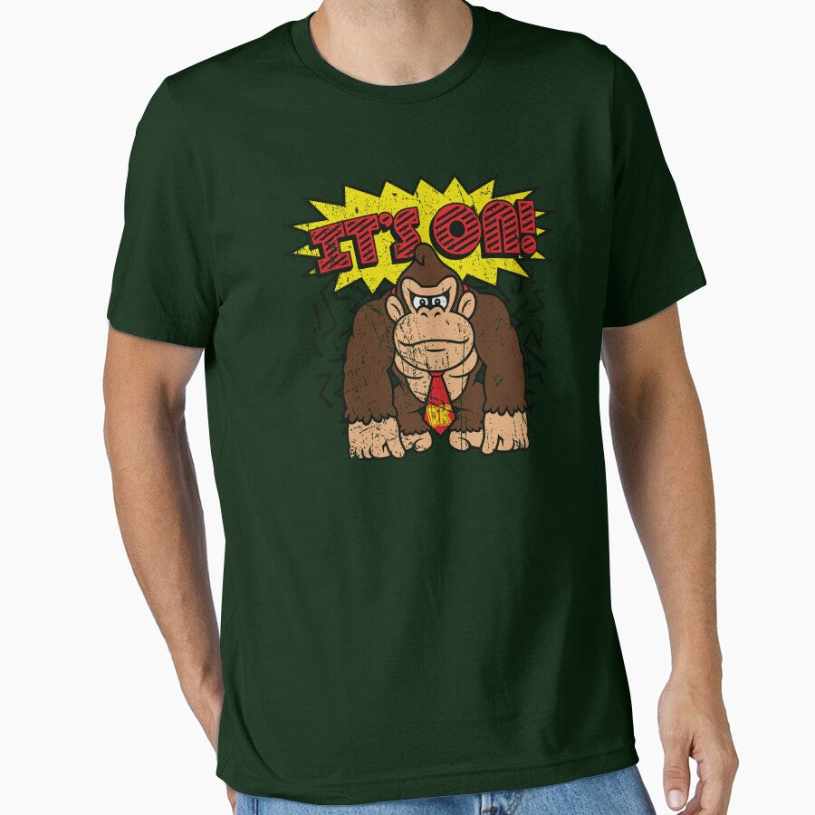 Donkey Kong It's On! Vintage Distressed by FifthSun