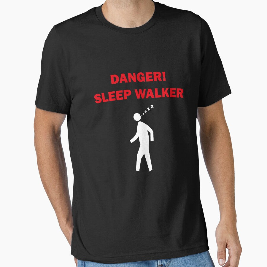Danger! Sleep Walker Funny Gift by wtfbba