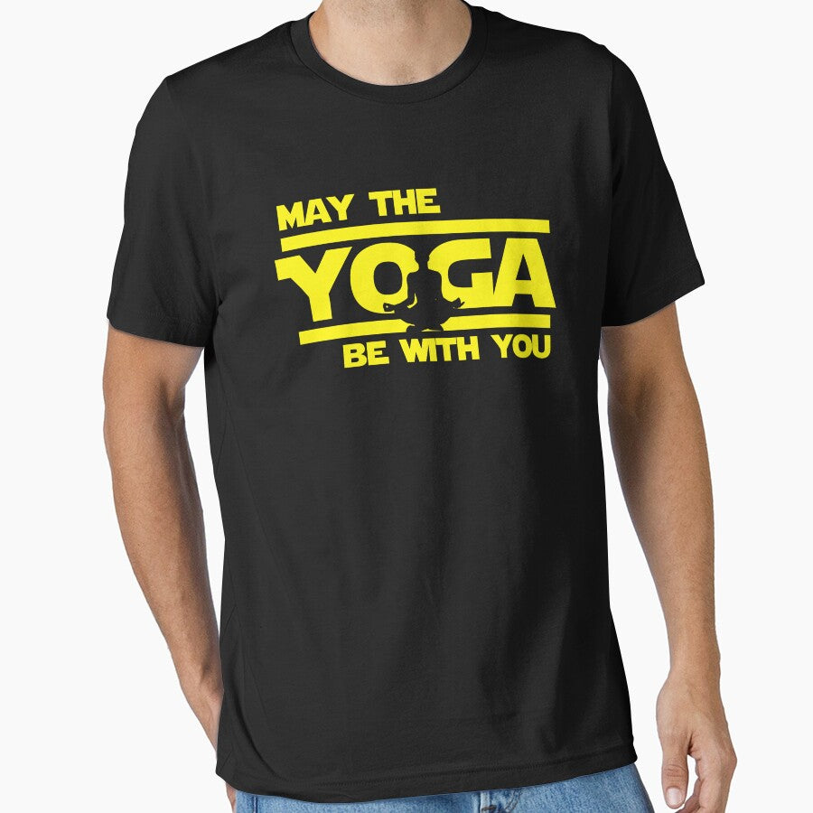 May The Yoga Be With You by clothingyouneed.com