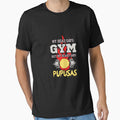 My Head Says Gym My Heart Says Pupusas | gym shirts | men fitness | funny exercise shirt | funny fitness shirts | workout clothes | fitness motivational gym shirts | workout shirt by Kreature Look