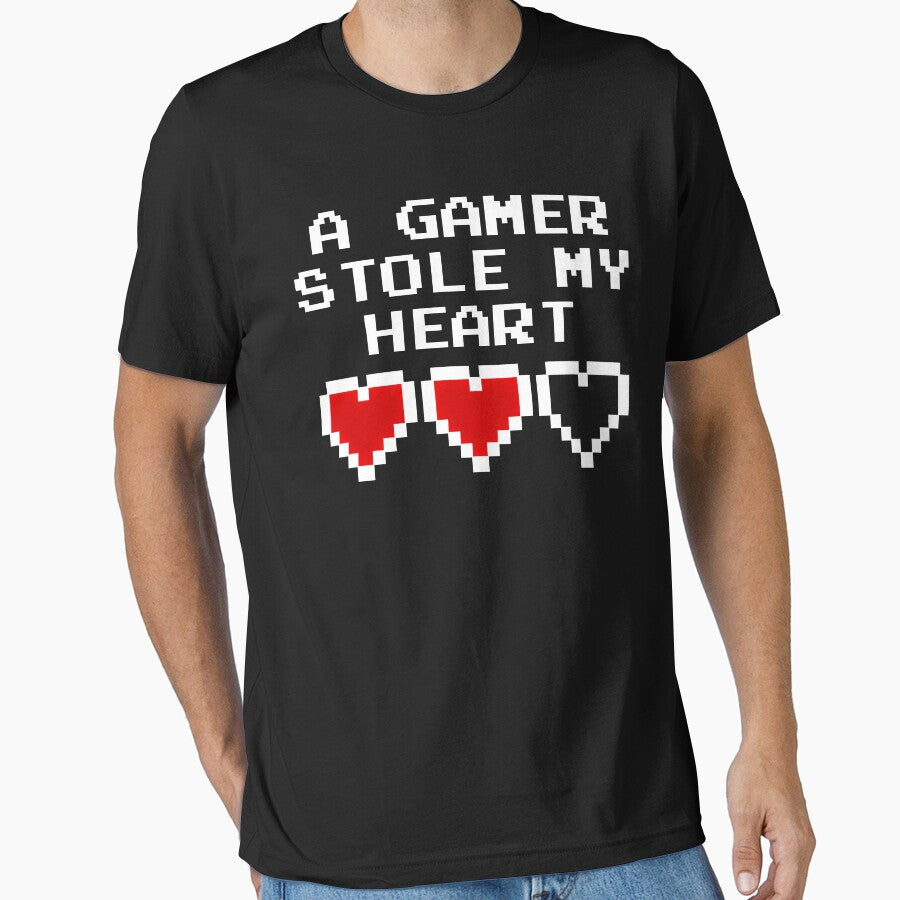 GAMING - A GAMER STOLE MY HEART by ShirtWreck