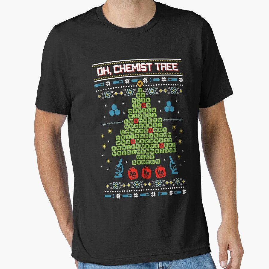 Oh Chemist Tree Ugly Christmas Sweatshirt by KsuAnn