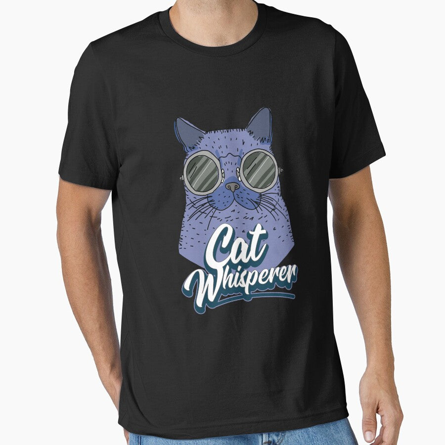 Cat Whisperer Gift for Cat Lovers by Hananiah Merch