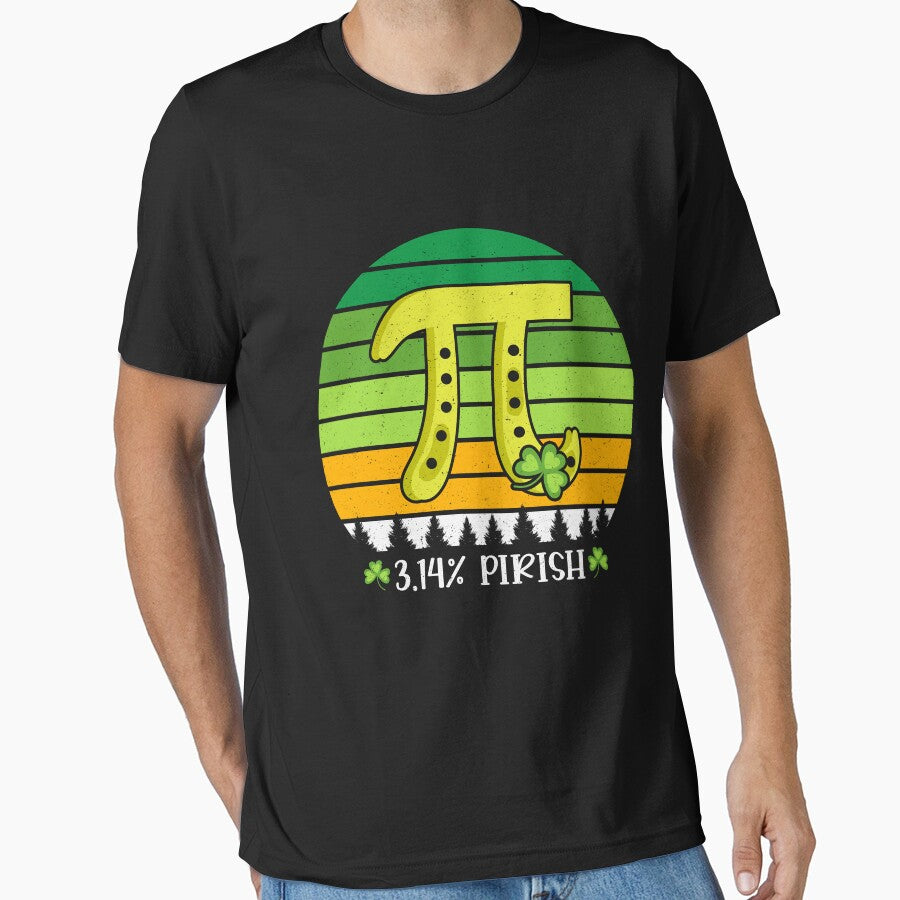 3.14% PIrish Funny St. Patricks Math Geek Pi Day by tshirtsdesk