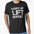 Wake Up, Lift, Repeat : Gym Quote by EnzoVectorism