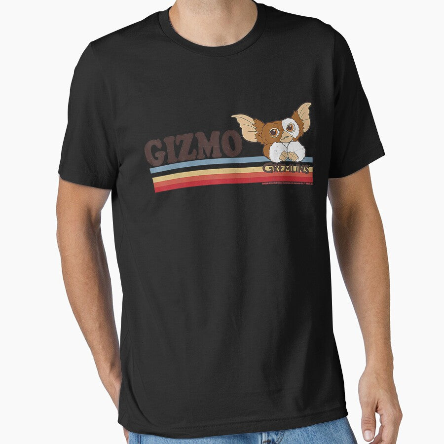 Gremlins Gizmo Retro Stripes Essential by jonathanchatman