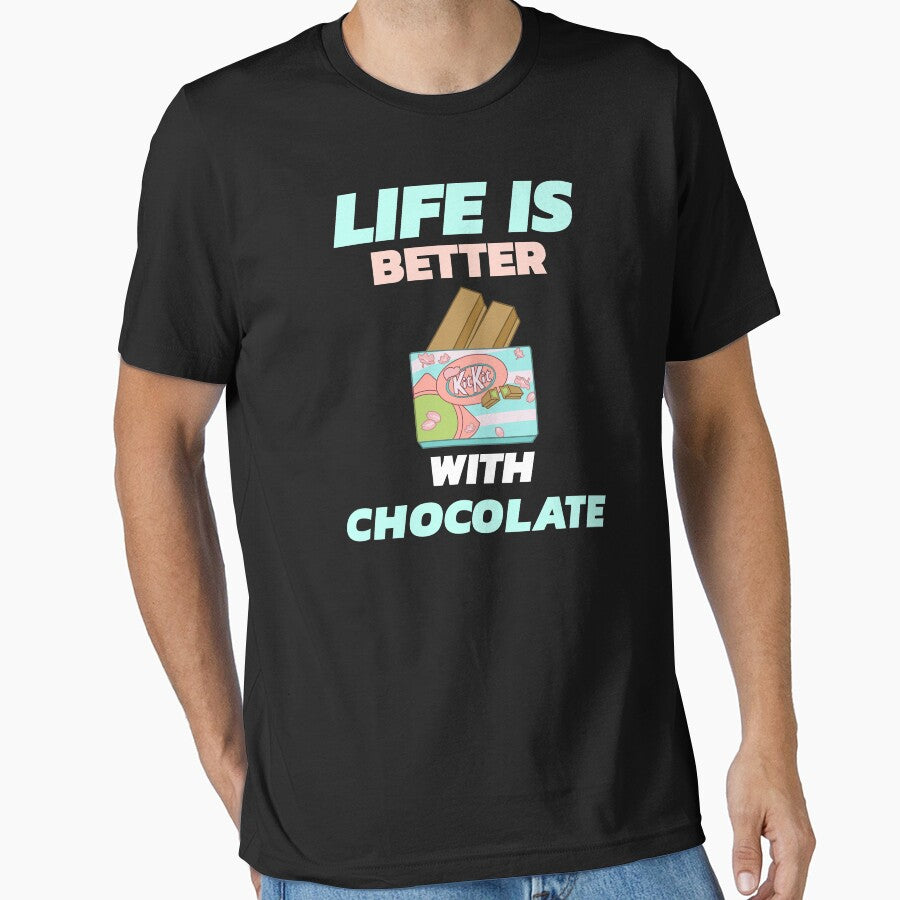 Life Is Better With Chocolate - aesthetic choco by GLwithUs