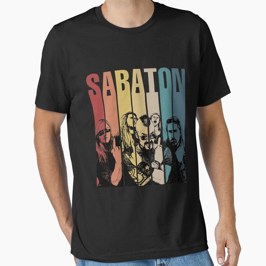 Sabaton Band Retro Vintage by Quorplix-art