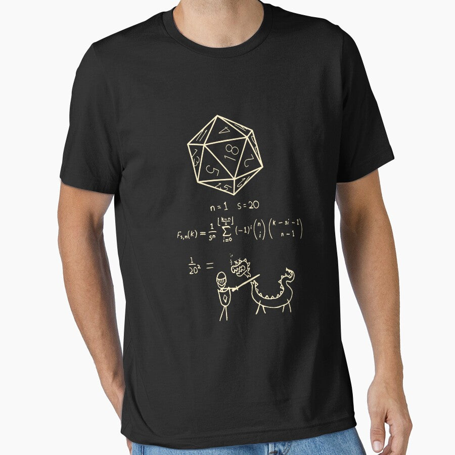 The Science of 20 Sided Dice DnD D20 by oliviamaer