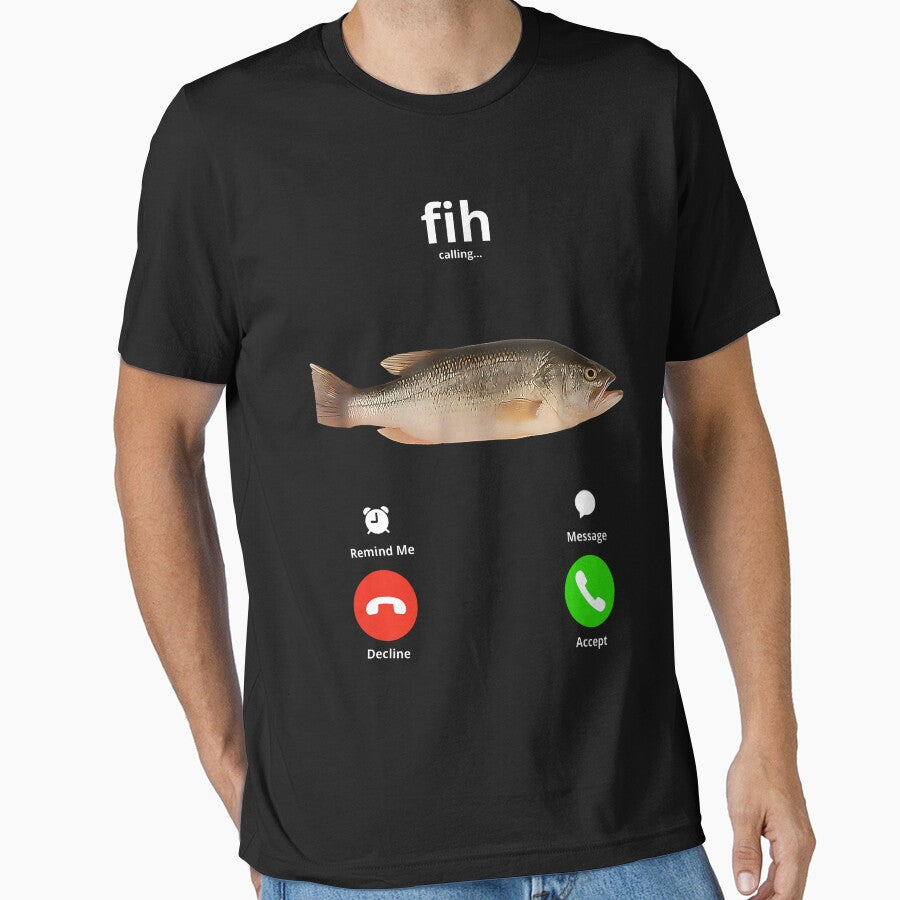 Fih Calling Remind me Message Decline Accept Phone Call Fish by LucasGarrett
