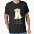 My Dog Is My Personality – Cute Dog Lover Illustration Shirt by Kewessthetic