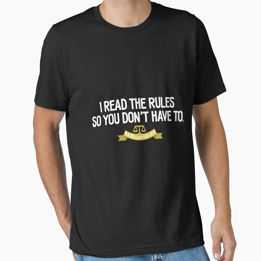 Rules Lawyer Life - I Read The Rules So You Don'T Have To by asgraphix
