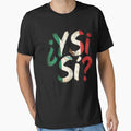 Y Si Si? What If Yes Spanish Mexico Soccer Brush Stroke Graphic by DarylPope