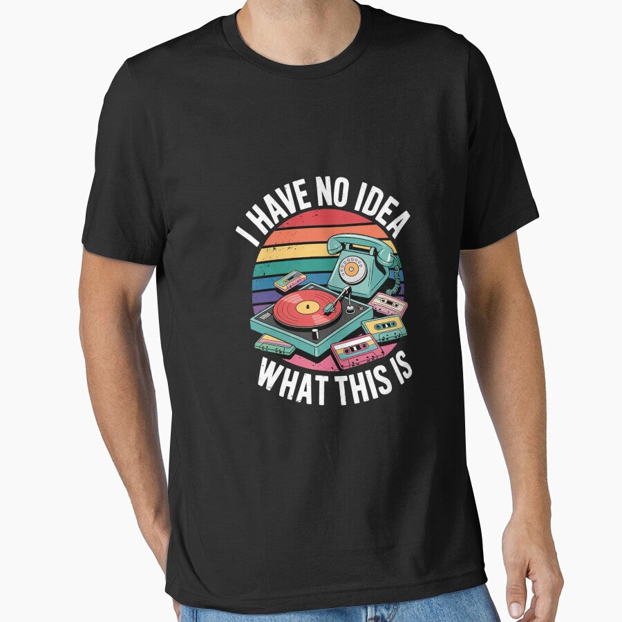 I Have No Idea What This Is Kids 70s 80s 90s theme outfit by DigitaldeligArt
