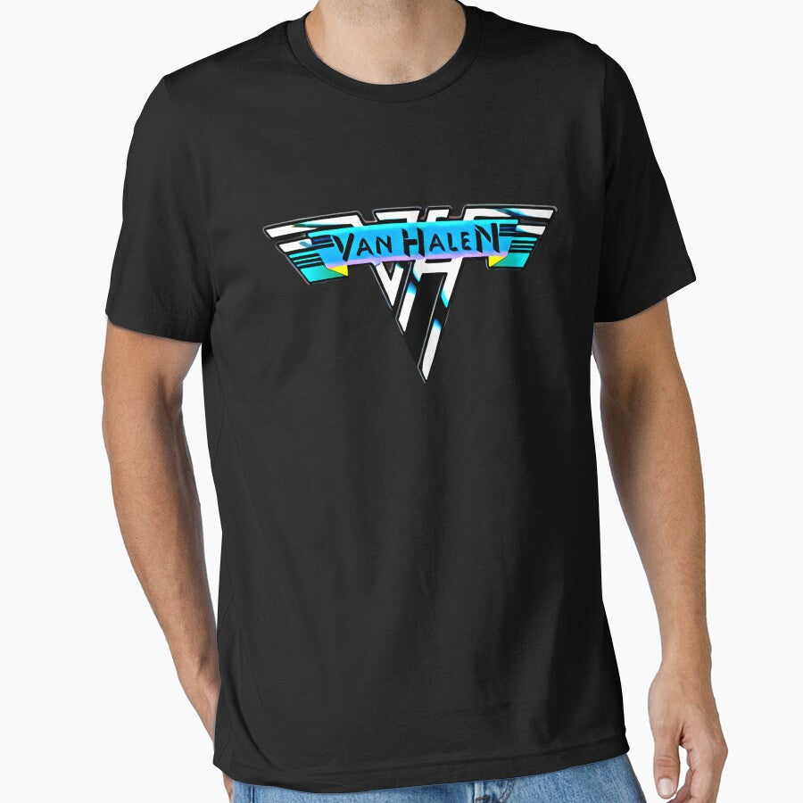 Vän Hälën - Vintage 1978 Logo - Adult T-Shirt by RoyceHills