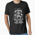 I Pet Cats I Hate People Skeleton Cat Lover Halloween Kitty by KingsLife1994
