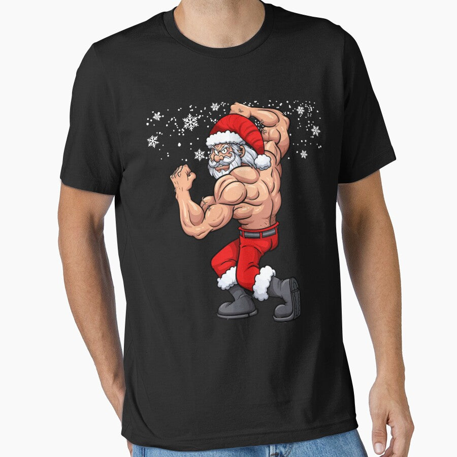 Fitness Santa Christmas Gym by Raiseofwoman