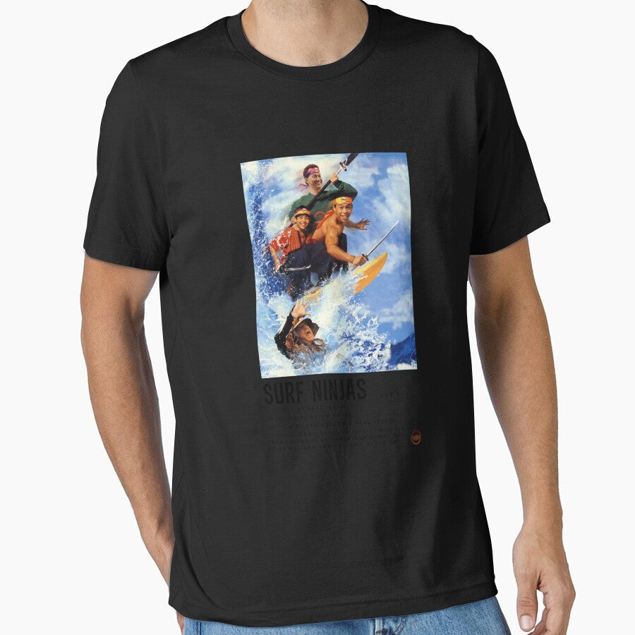 Ninjas Who Surf Poster by daylindaniela