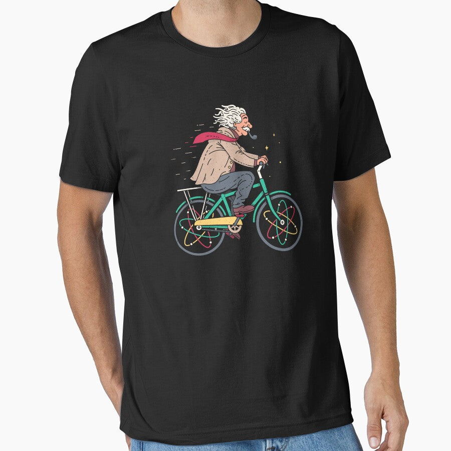 Albert Einstein Atomic Ride - Phsyics Chemistry Bicycle by Gamma-Ray