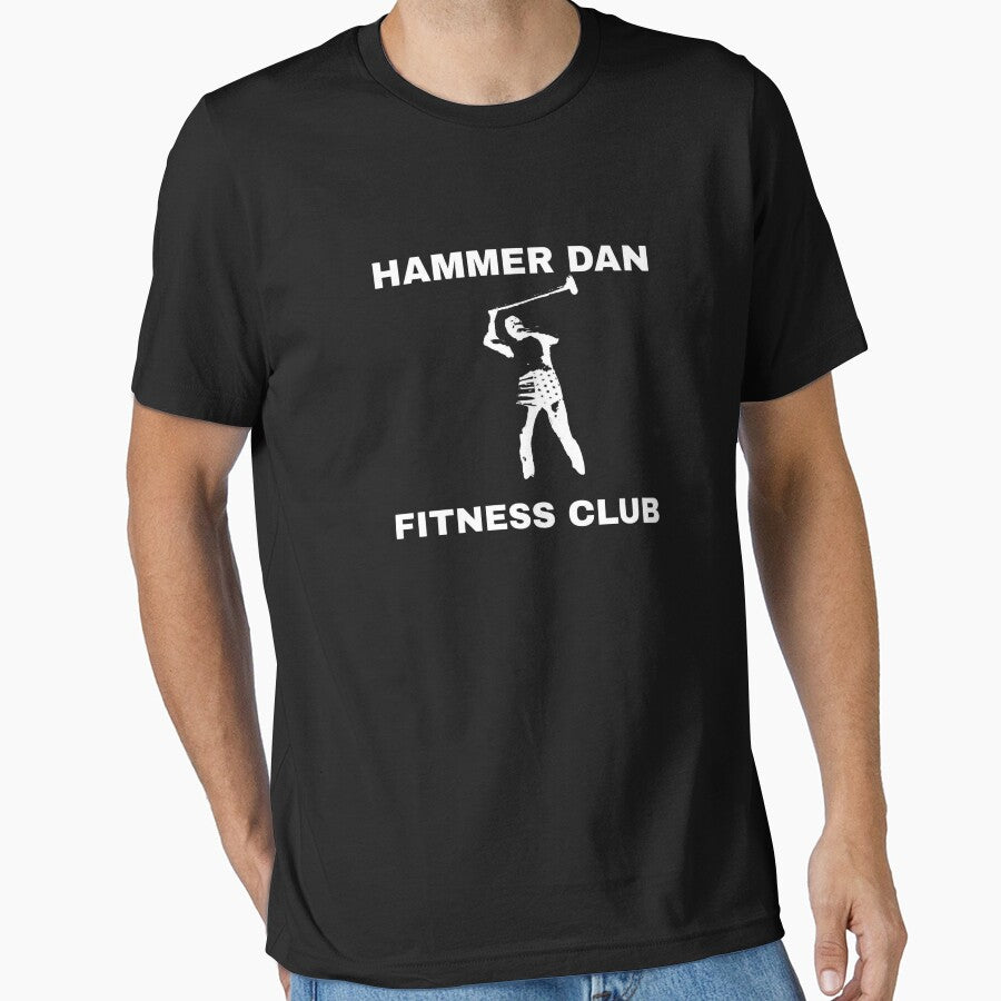 Hammer Dan Fitness Club (white) by cdolz99