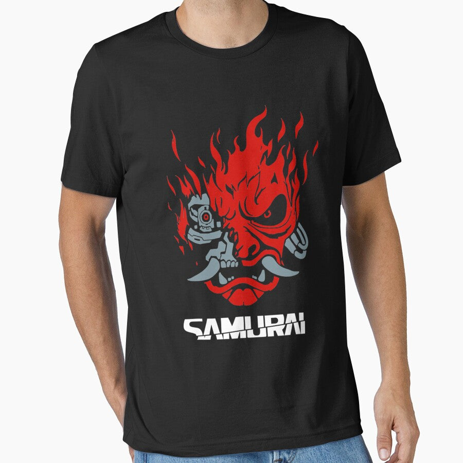 Vintage Samurai Retro Japanese Gaming 2077 by KORBINLTZFUS