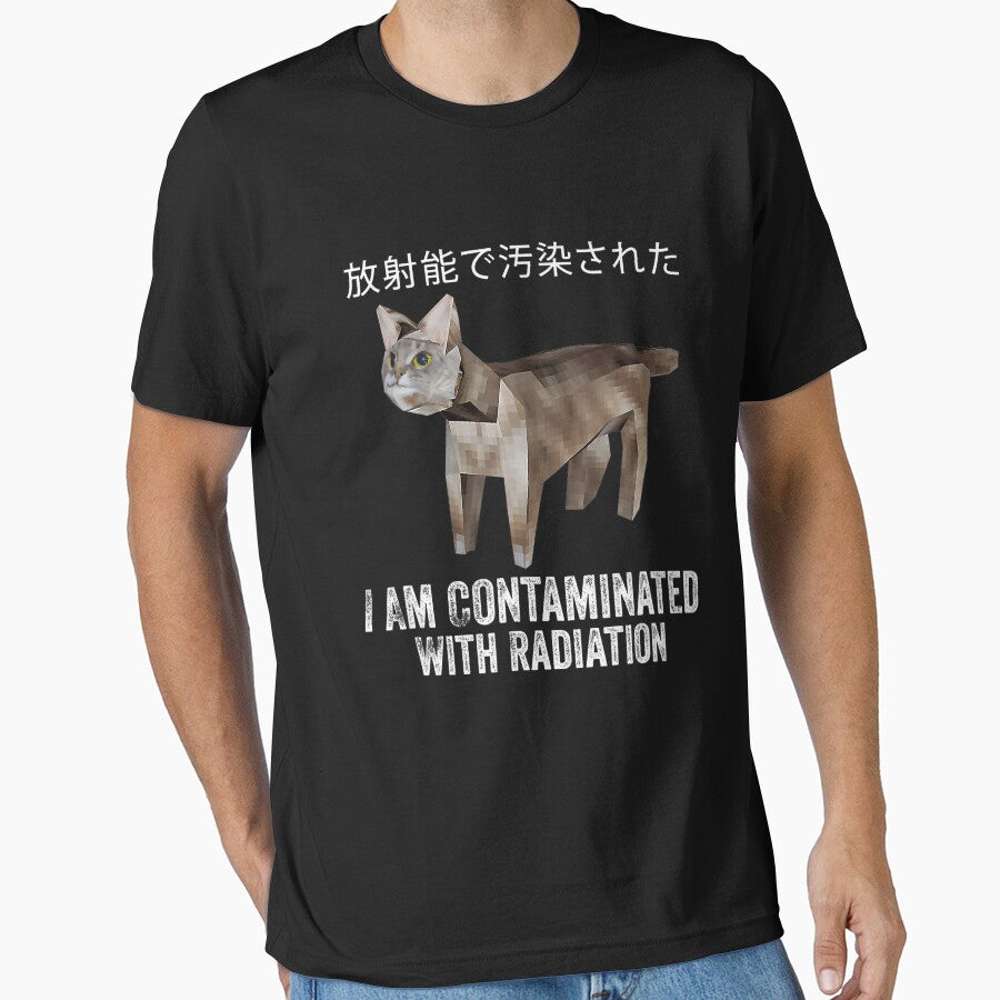 I Am Contaminated With Radiation Japanese Cat Meme Funny by DreamyNature