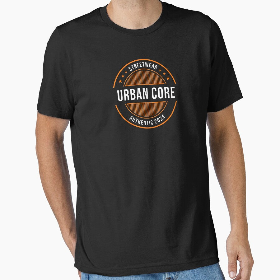 Urban Core Authentic Streetwear Circular Badge Design by DigitalArtx-com