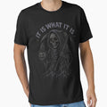 Grim Reaper It Is What It Is Dark Gothic Design by JuniorDavila
