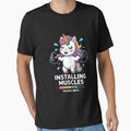 Unicorn Workout Gym Fitness Weightlifting Cute Unicorn by TyraYoung