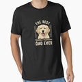 The Best Golden Retriever Dad Ever Golden Retriever Owner Dog Father by PopStars1993