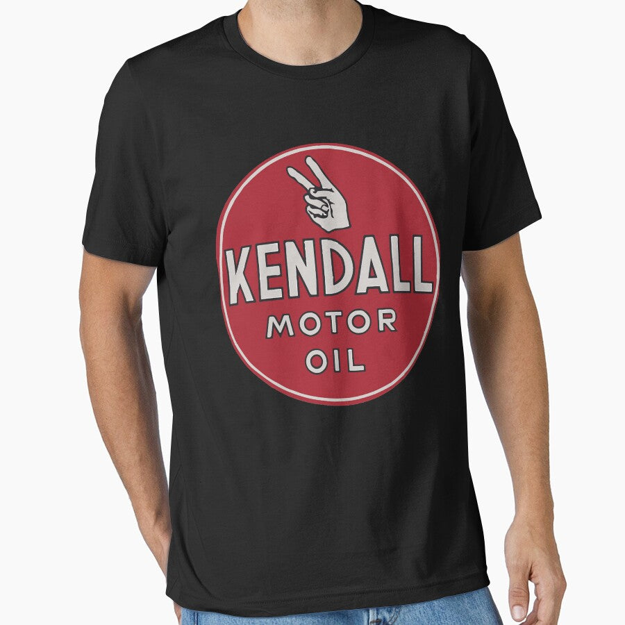 Kendall Vintage Motor Oil Sign Classic T-Shirt by trenthuckbody