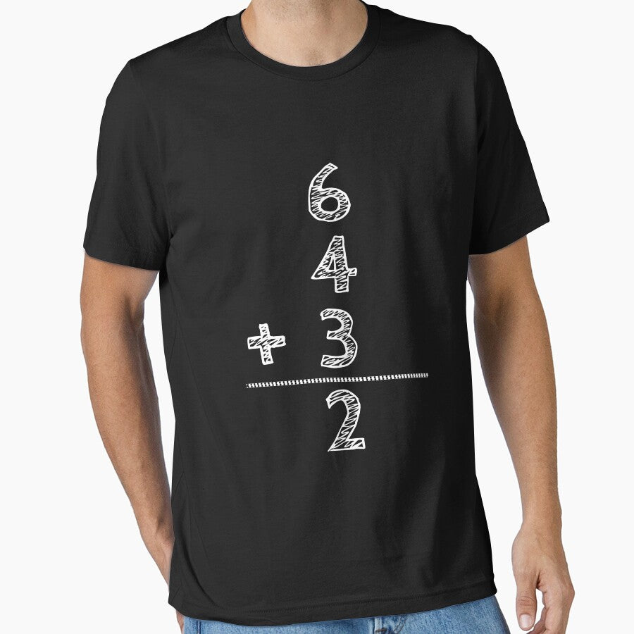 Double play 6+4+3=2 Baseball Math Double Play Funny Baseball Player Gift by ARTZ84