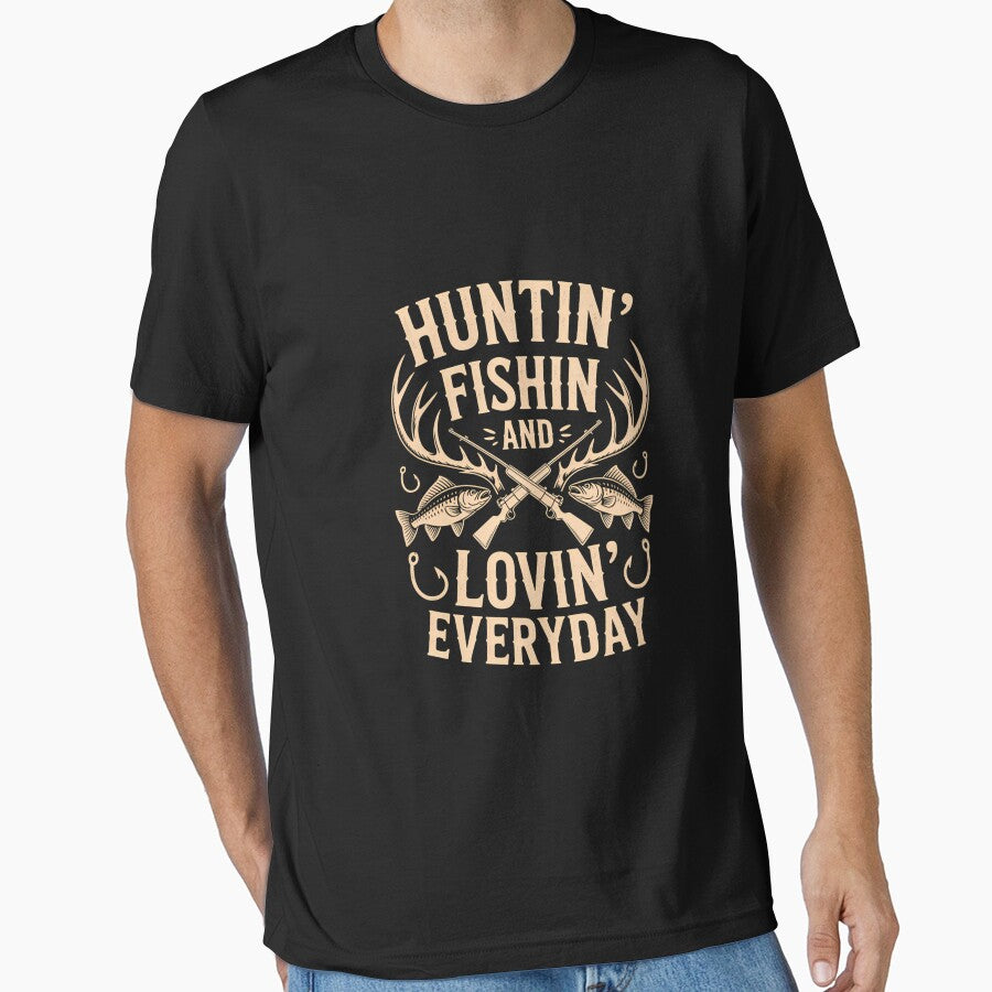 Hunting Fishing Fathers Day Cool by DeadlockCrew