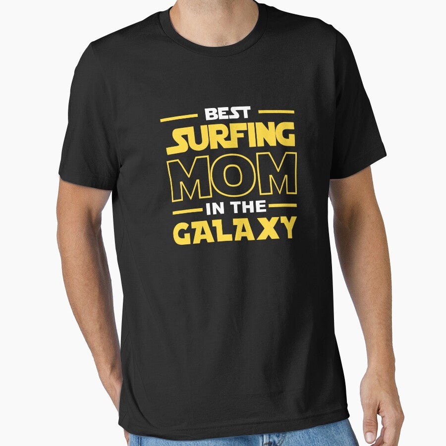 Best Surfing  Mom In The Galaxy shirt, Surfing  Dad Mom Girls Lovers Birthday Christmas Mothers Day Quotes Design Gift by xlnv