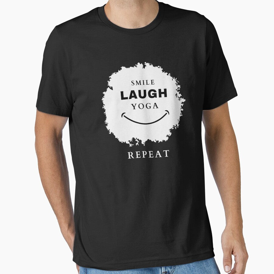 Smile, Laugh, Yoga, Repeat- Laughter Yoga by LyricsWear