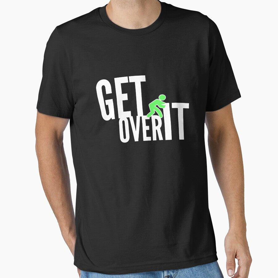 Funny design for geeks Get Over It by LGamble12345