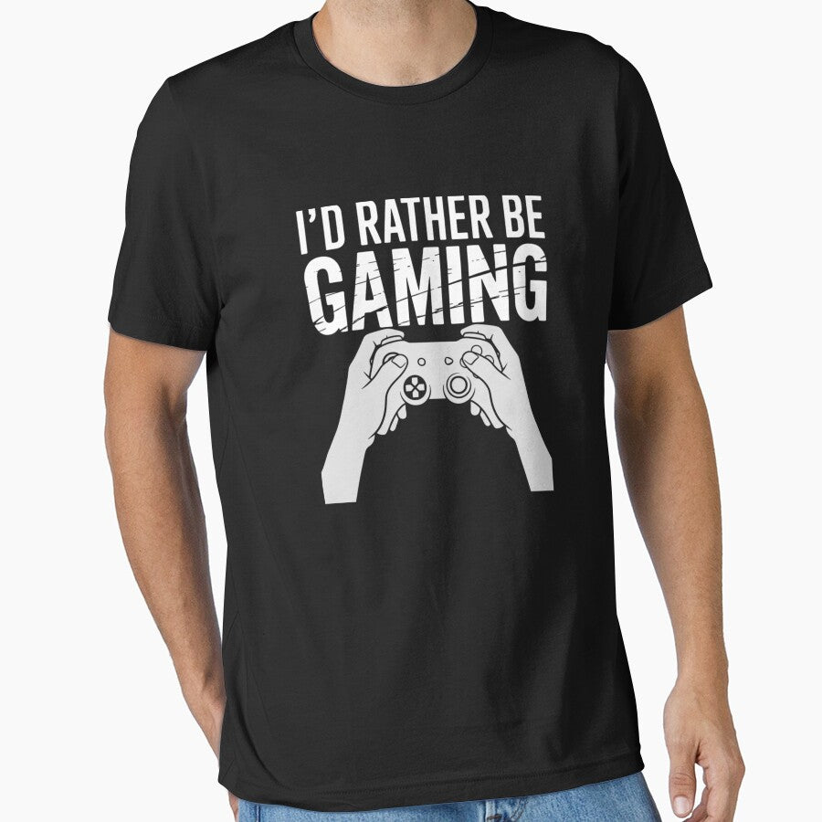 Id Rather Be Gaming Gamer Controller by CORJIDOG-ART