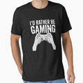 Id Rather Be Gaming Gamer Controller by CORJIDOG-ART