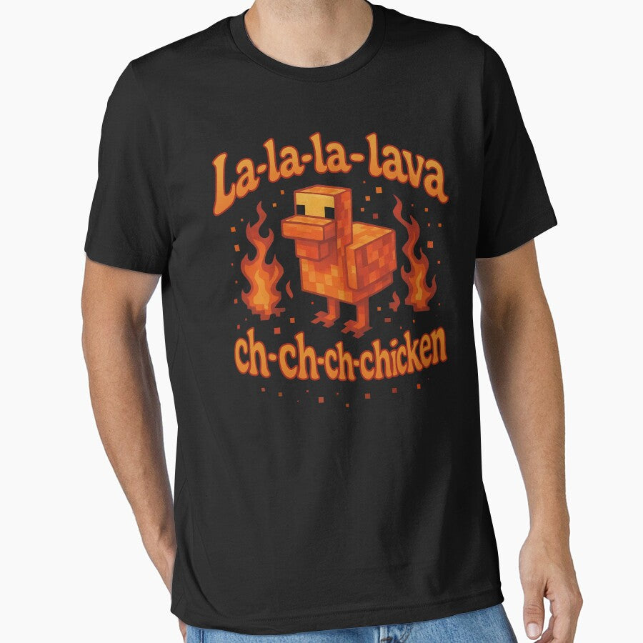 Lava Chicken Funny by fillinporvald