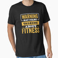 Warning May Start Talking About Fitness,Funny Fitness lovers Birthday Christmas Gift by xlnv