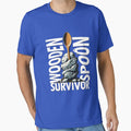 Wooden Spoon Survivor - Humorous by LindoPrints