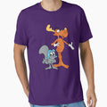 Copy of Rocky and Bullwinkle - Saturday Morning Cartoon - Classic Cartoon by CalroStudiio