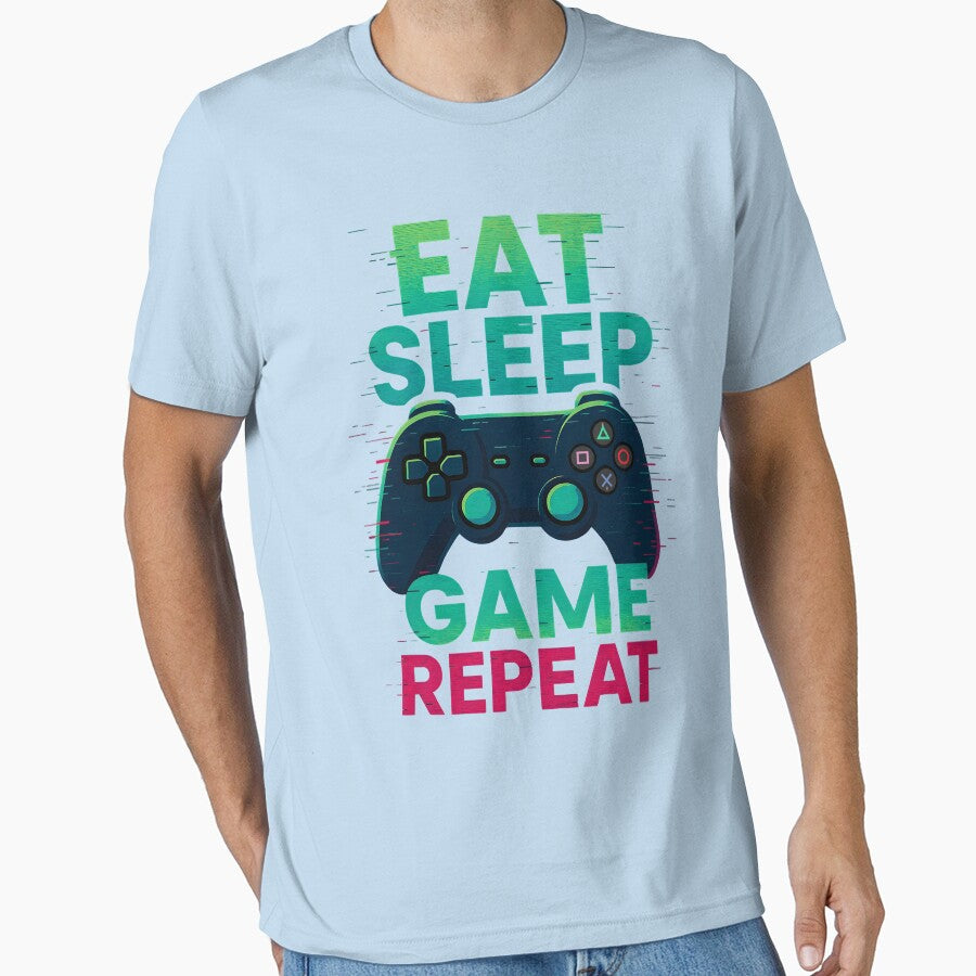 Eat Sleep Game Repeat by Ritik11