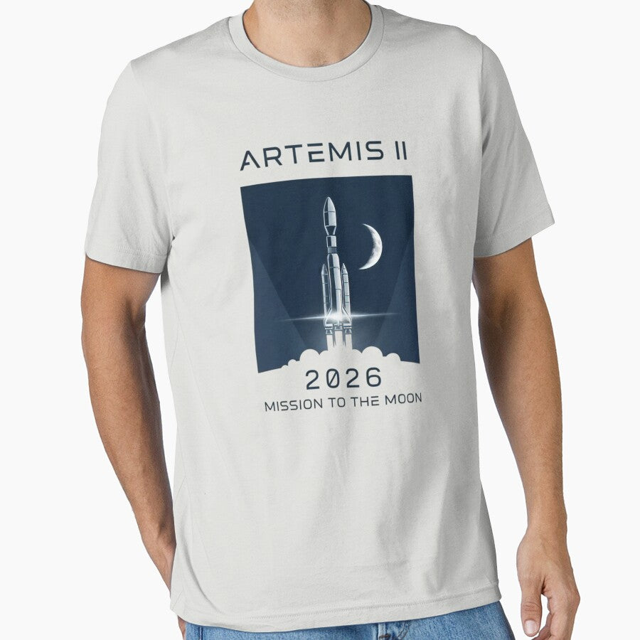 Artemis II Mission To The Moon 2026 Space Launch Art, Artemis 2 by KiwiRider