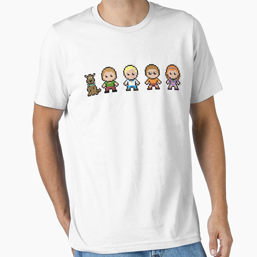 Pixel Characters - Mystery Hunters by FancyOwlDesigns