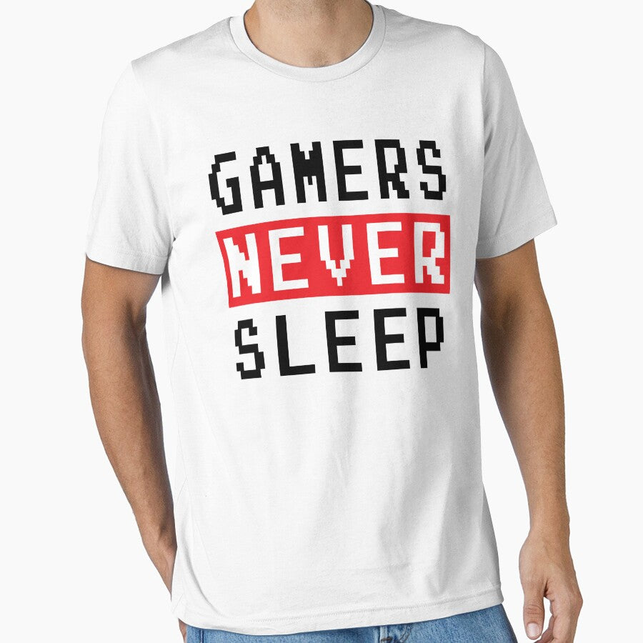 GAMING - GAMERS NEVER SLEEP by ShirtWreck