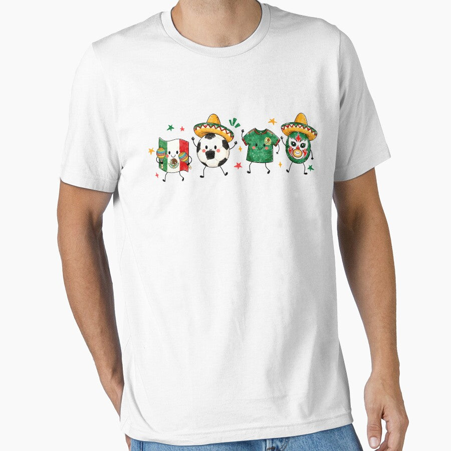 Funny Mexico Soccer Amigos Futbol World 2026 Fiesta Fan by DarylPope