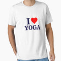 I Love Yoga by CatArtStore