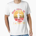 Don't  Follow Me I Do Stupid Things Vintage Retro Sunset by kd4tee